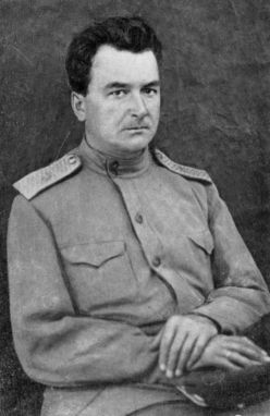 Н.А. Шилов в ходе командировки на фронт Первой мировой войны, 1916 год.