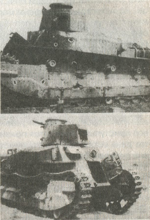 Японские танки, подбитые в бою 3 июля