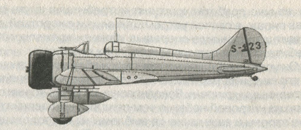 Японский истребитель Мицубиси A5M4 - советские летчики знали его как И-96