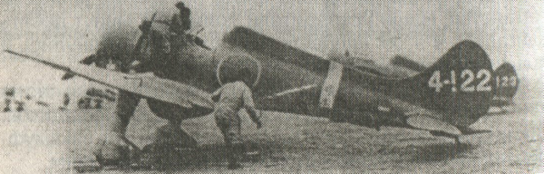 Японский истребитель «Мицубиси» А5М2 (по советской классификации — И-96)