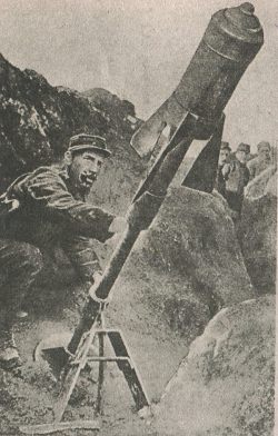 Ракета. Первая Мировая война