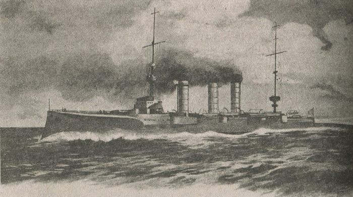 Германский крейсер Эмден