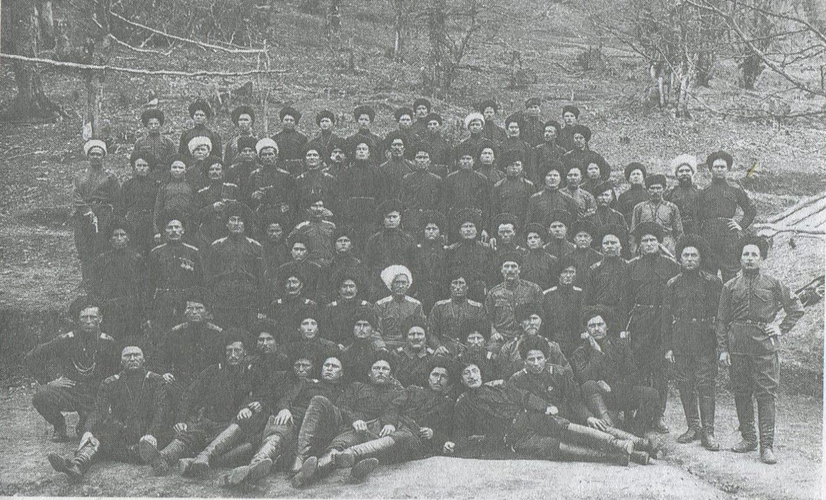6-я Линейная сотня 1-го сводного Кубанского полка, 1923 г.