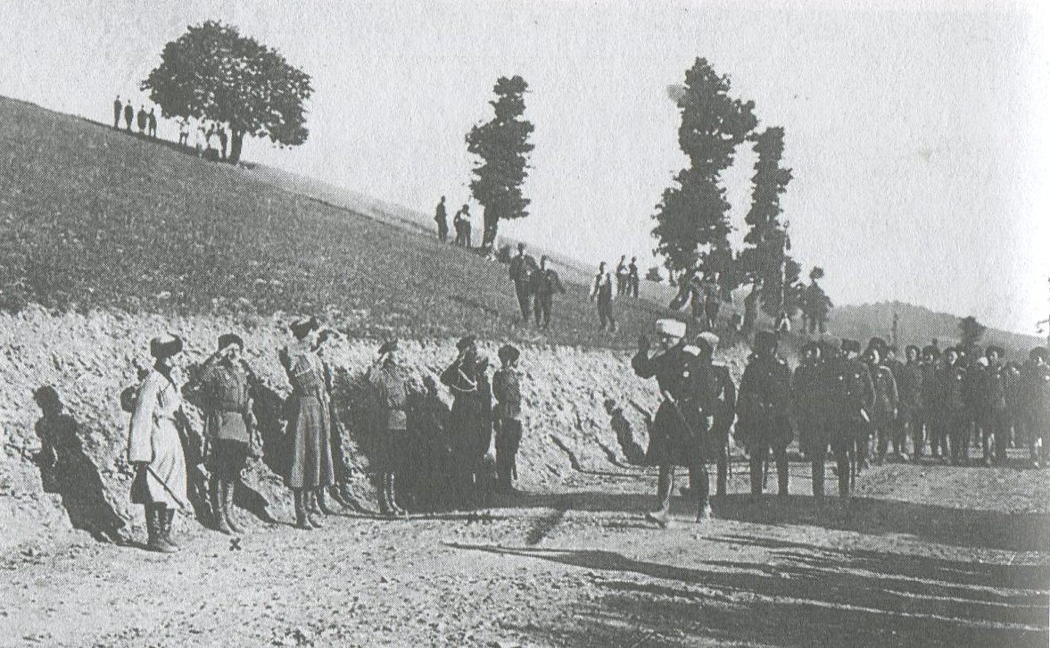 Марш 4-й, 6-й, 7-й и 8-й сотен 1-го сводного Кубанского полка, 1923 г.