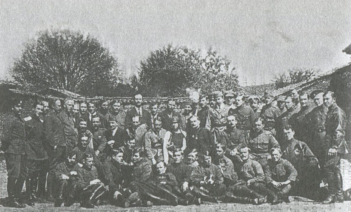Русский добровольцы, участники похода в Албанию