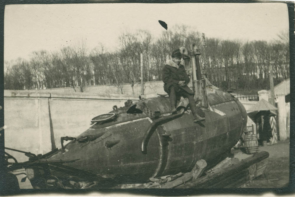останки подводной лодки Форель