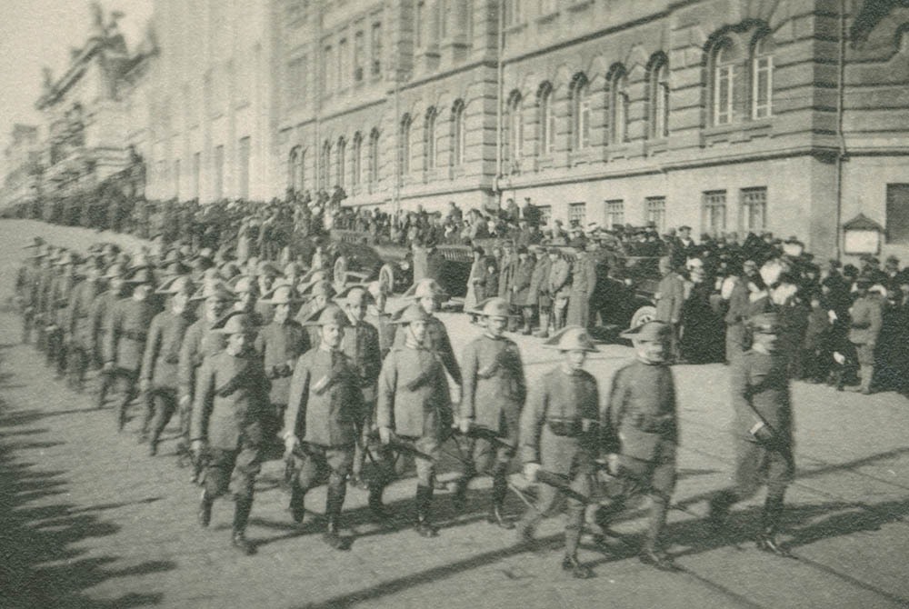 Марш итальянских солдат