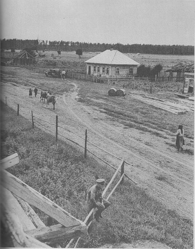 Украина 1947. Деревня, практически полностью разрушенная немцами