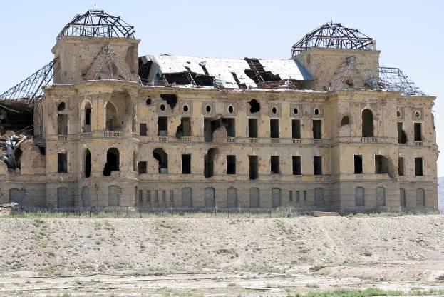 Дворец Амина после штурма