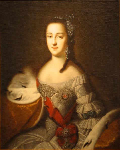 Молодая Екатерина II