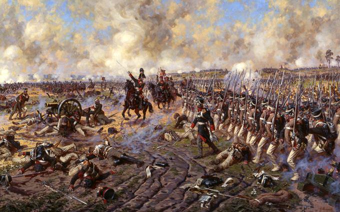 Князь Багратион в Бородинской битве. Последняя контр-атака. Александр Аверьянов, 2005