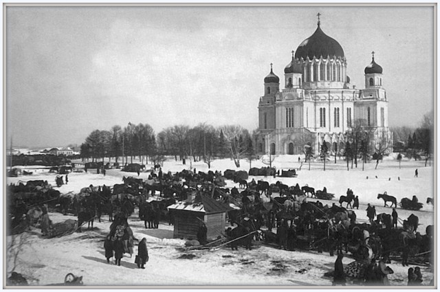 Александро-Невский собор. Вид с юго-запада. Фото 1935 г.  Автор - Л. Шишкин.