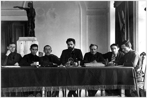 Заседание президиума Вятского губисполкома, 1924 год: