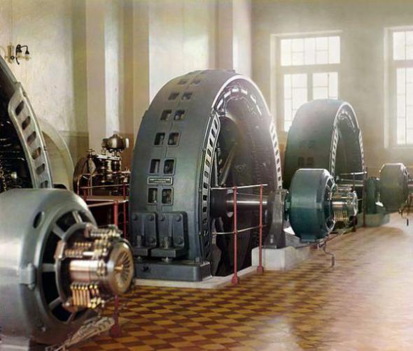 машинный зал Гиндукушской ГЭС