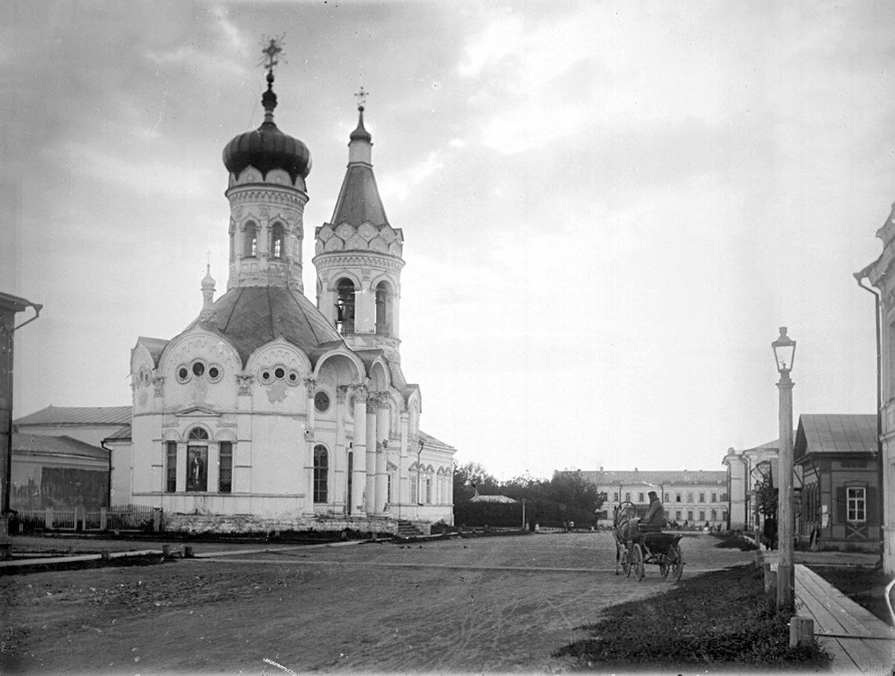 Никольская церковь. Наружный вид. 1894 г.