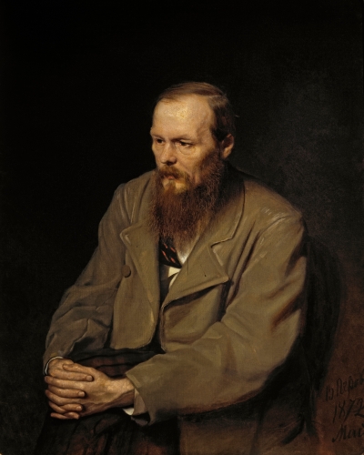 Портрет Ф.М. Достоевского работы Василия Перова, 1872 г.
